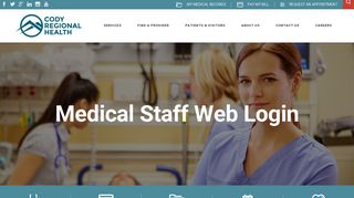 Medical Staff Web Login | Cody Regional Health