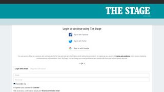 Accounts - The Stage