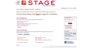 Welcome to STAGE (Bealls, Goody's, Palais Royal, Peebles, Stage ...