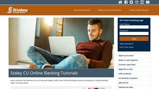 Staley Credit Union: Online Banking Tutorials