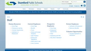 Staff | Stamford Public Schools
