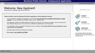 Stamford Public Schools - Employment Application - applitrack.com