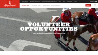 Volunteer Opportunities | Calgary Stampede