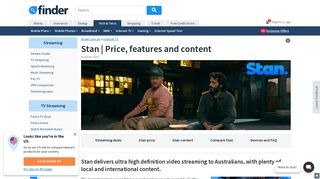 Stan | Price, content and features compared | finder.com.au