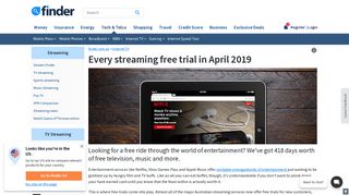 Every free trial in February 2019: 418 days of TV, music and games ...