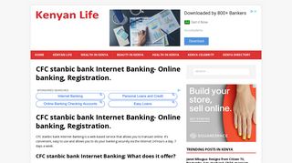 CFC stanbic bank Internet Banking- Banks in Kenya - Kenyanlife.info