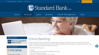 Online Banking | Pittsburgh area and Maryland « Standard Bank