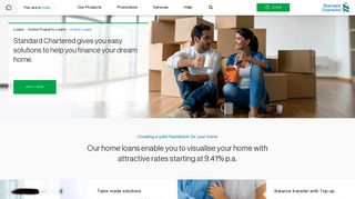 Home Loans – Standard Chartered India