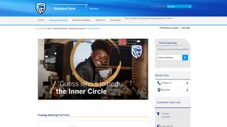 Prestige banking | Standard Bank - Namibia