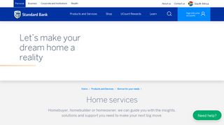 Apply online for your home loan | Standard Bank