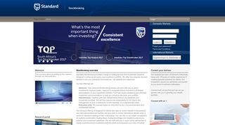 Stockbroking - Online Trading - Standard Bank