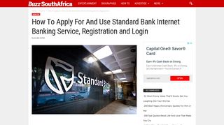 Standard Bank Internet Banking Registration and Login: How to Use