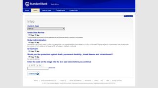 Apply - Standard Bank - My Student Loan