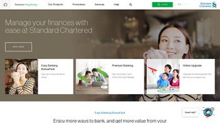 Personal Banking Services – Standard Chartered Hong Kong