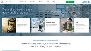 Business Banking - Standard Chartered Singapore