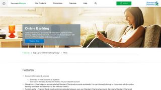 Online Banking – Standard Chartered Malaysia