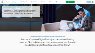 Online Banking – Standard Chartered Hong Kong