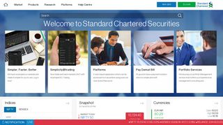 Welcome to Standard Chartered Securities | Online Trading