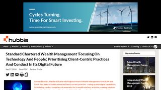 Standard Chartered Wealth Management - Hubbis