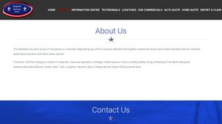 About Us - Standard Insurance - Texas Auto & Home Quotes, Auto ...