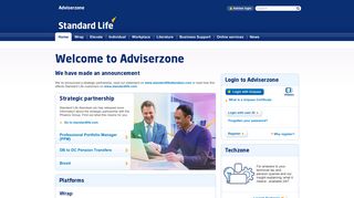 Adviserzone from Standard Life - Support for Financial Advisers