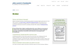 Broker | Reliance Standard