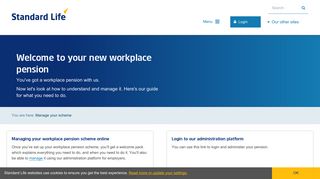 Welcome To Your New Workplace Pension - Standard Life Workplace