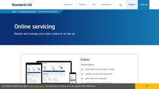 Online Servicing and Mobile Apps - Standard Life UK