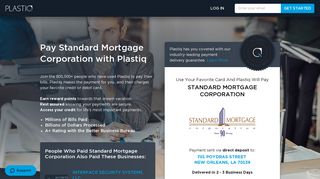 Pay Standard Mortgage Corporation with Plastiq