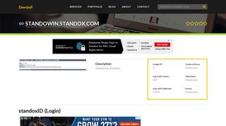 Welcome to Standowin.standox.com - StandoxID (Login)