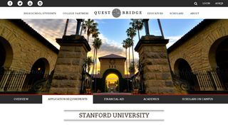 QuestBridge | College Partners | Stanford University | Application ...