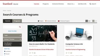 Courses | Stanford Online