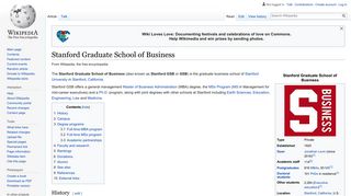 Stanford Graduate School of Business - Wikipedia