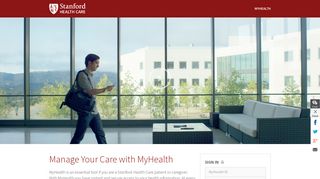 MyHealth - Access Your Health Information | Stanford Health Care