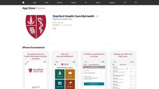 Stanford Health Care MyHealth on the App Store - iTunes - Apple