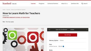How to Learn Math for Teachers | Stanford Online