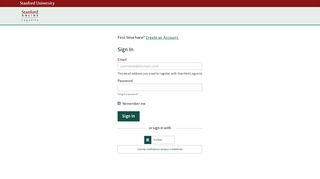 Sign in or Register | Stanford Lagunita