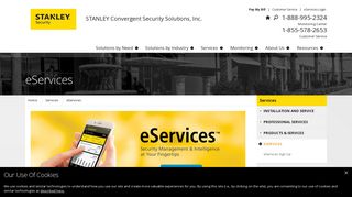 eServices: Security Management and Intelligence - STANLEY Security