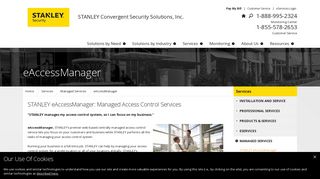 eAccessManager: Managed Access Control Service - STANLEY Security