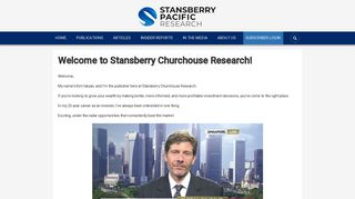 Welcome to Stansberry Churchouse Research! - Stansberry Churchouse
