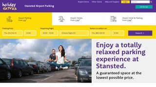 Stansted Airport Parking | SAVE up to 70% | Holiday Extras
