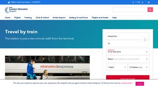Train Services at London Stansted | London Stansted Airport