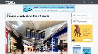 Stansted airport extends free wifi service – Business Traveller