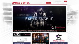 Premium Seating Services | STAPLES Center