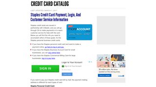 Staples Credit Card Payment, Login, and Customer Service ...