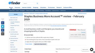 Staples Business Credit Card by Citi review | finder.com