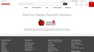 Resources For Teachers: Reward A Classroom - Staples.com