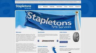 Stapletons Tyre Services: Home