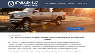 eDoc Agreement - Star & Shield Insurance - Star and Shield