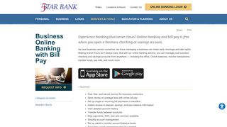 Business Online Banking with Bill Pay | 5 Star Bank | Colorado ...